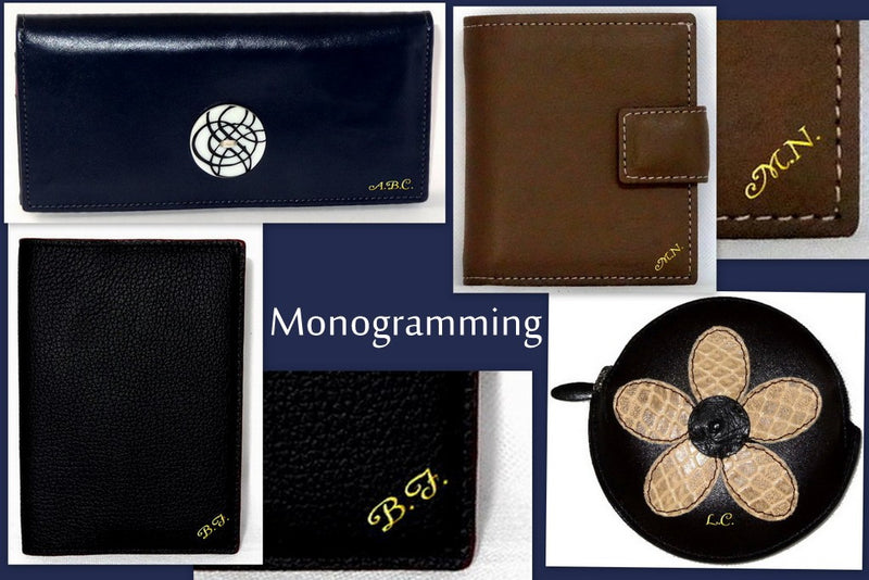 Monogramming - Personalise your purchase