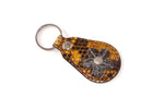 Key tags  Mandolin Leather with flower detail