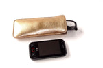Glasses/mobile phone soft case sheep skin leather