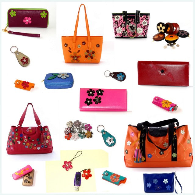 A range of our products have flowers on them 