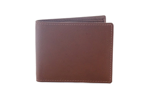 Martin large bi fold hip wallet showing front outside view