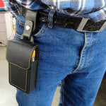 Holster style phone case on model