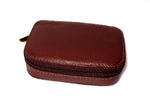 Zip purse large leather