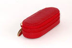 Lipstick zip purse leather