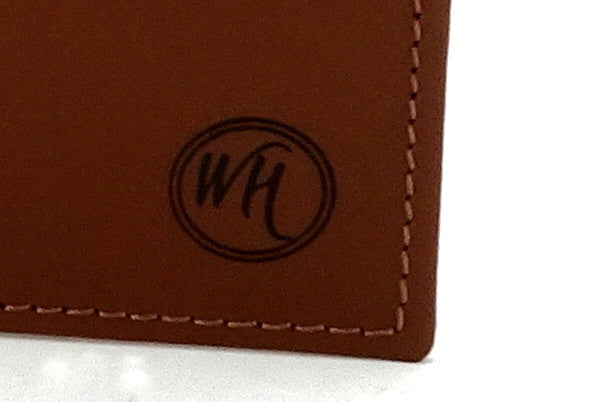 Martin  Brown leather men's large hip wallet black label