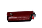 Lighter cover Plain leather