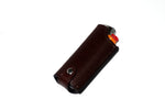 Lighter cover Plain leather