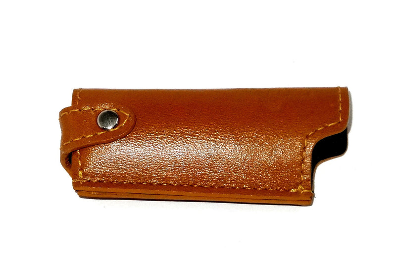 Lighter cover Plain leather