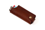 Lighter cover Plain leather