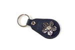 Key tags  Mandolin Leather with flower detail