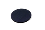 Coaster - Round leather grey leather