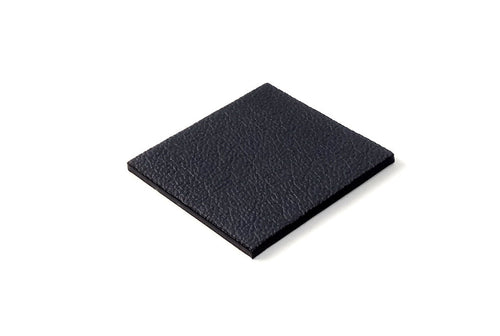 Coaster - Square leather grey leather