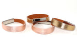 Robin  Wrist straps Sheep skin leather jewellery wristband group