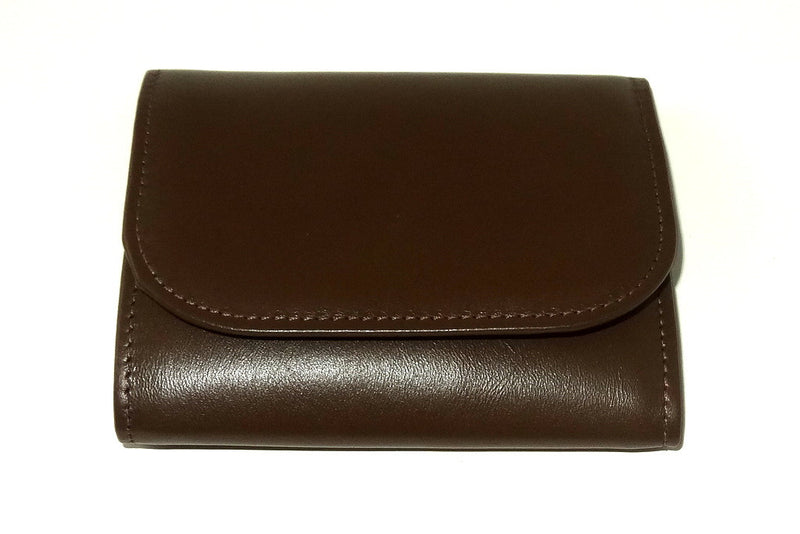 Dorothy  Trifold purse - Olive brown leather ladies wallet